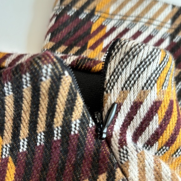 Free People Plaid Cropped Flare Pants Size 12 - Picture 4 of 16